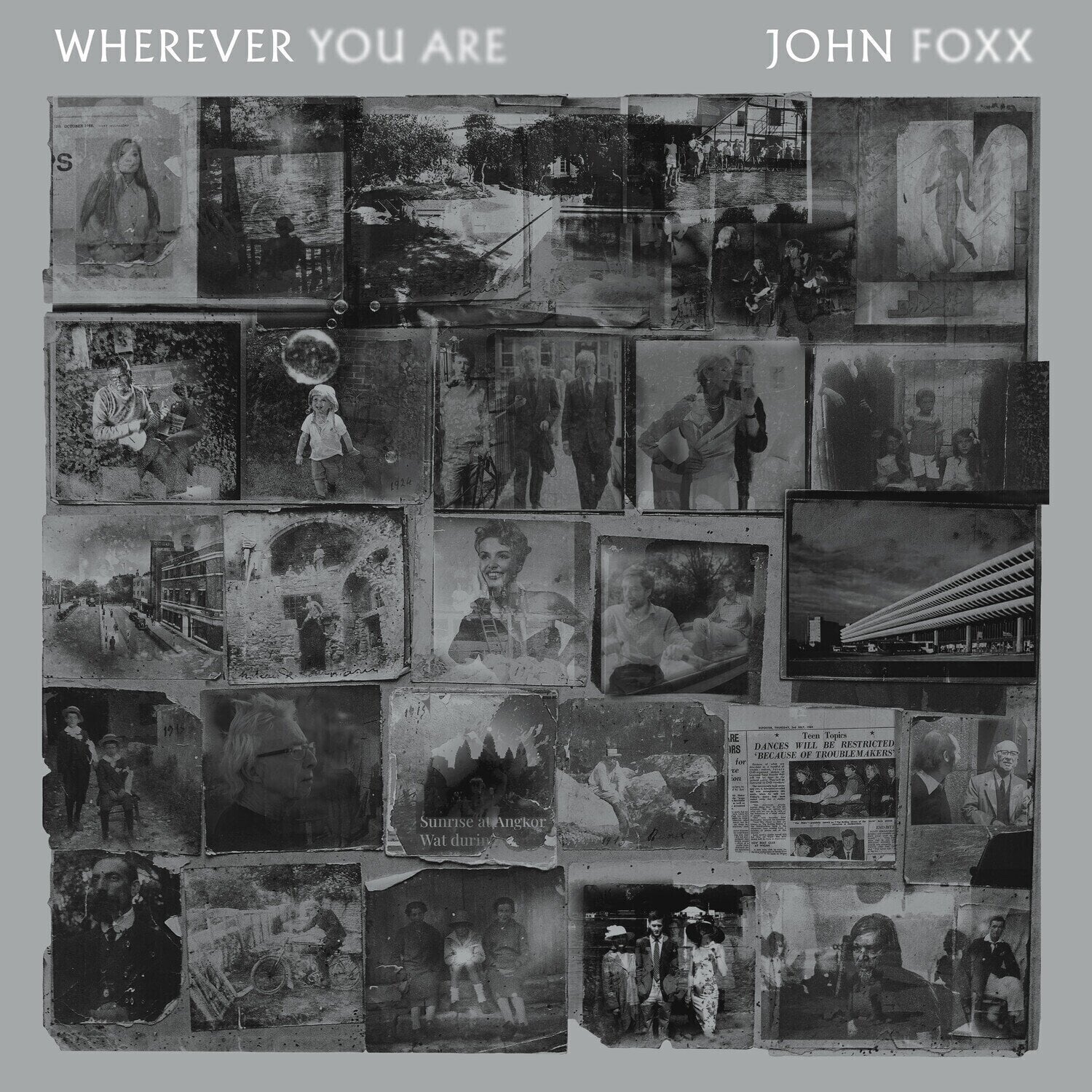 LP deska John Foxx - Wherever You Are (Limited Edition) (Clear Coloured) (LP)