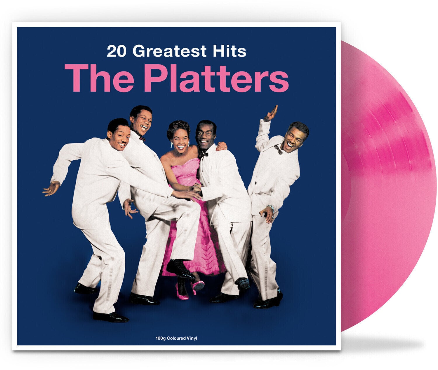 Vinyl Record The Platters - 20 Greatest Hits (Coloured) (LP)