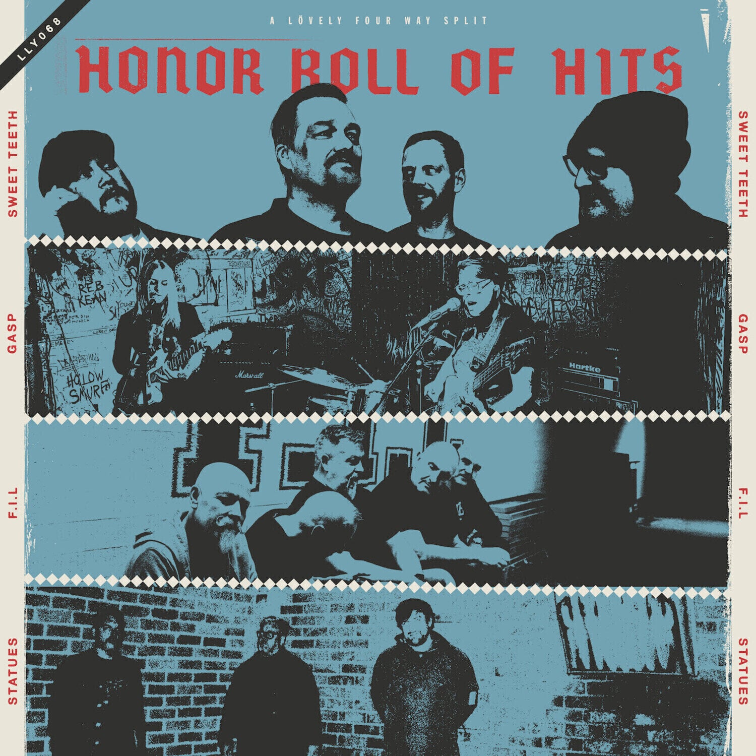 Грамофонна плоча Sweet Teeth & First In Line & Gasp & STATUES - Honor Roll Of Hits (LP)