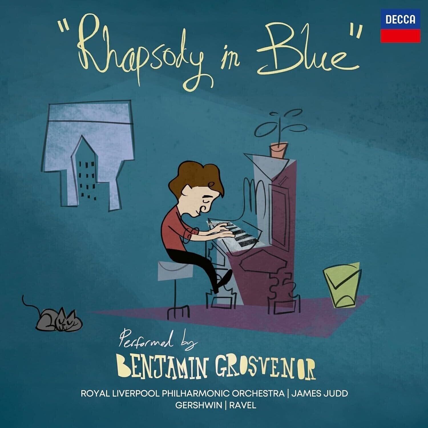 LP deska Benjamin Grosvenor & Royal Liverpool Philharmonic Orchestra - Rhapsody in Blue (LP)