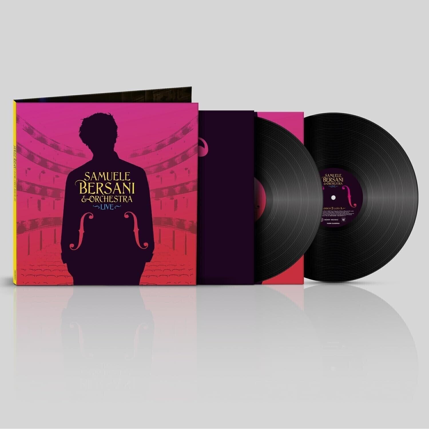 Vinyl Record Samuele Bersani - Samuele Bersani & Orchestra - Live (2 LP)