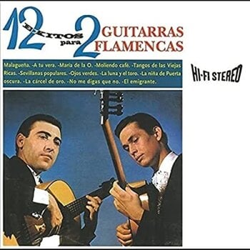 Vinyl Record Paco de Lucía & Ricardo Modrego & Los 7 De Andalucía - 12 Exitos Para Dos Guitarras Flamencas (Reissue) (LP) - 1