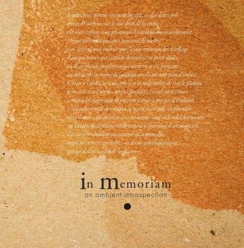 Vinyl Record Various Artists - In Memoriam / An Ambient Introspection Compilation (LP) - 1