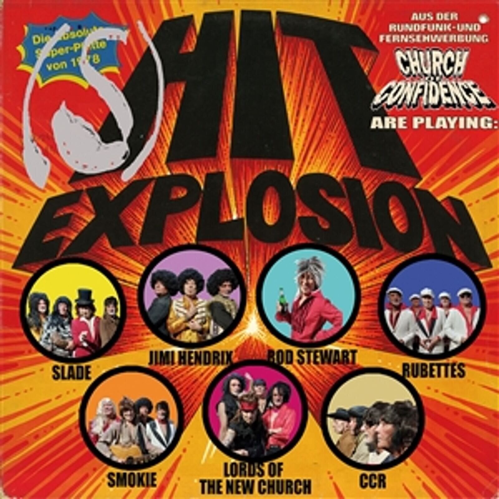 Vinyl Record Church of Confidence - Hit Explosion (Limited Edition) (LP)