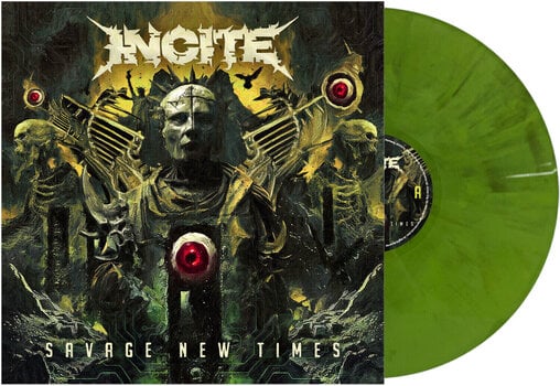 Vinyl Record Incite - Savage New Times (Limited Edition) (Coloured) (LP) - 1