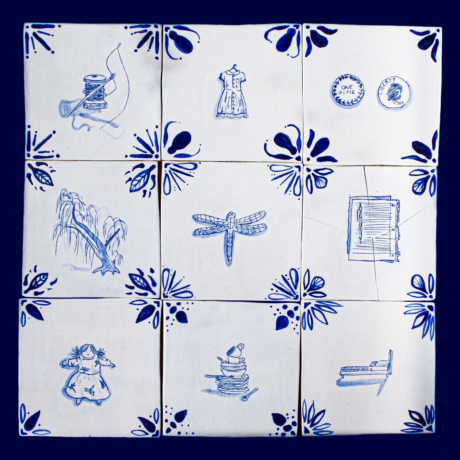 Vinyl Record Ava Mccoy - Dragonfly (Tile Blue Coloured) (LP)