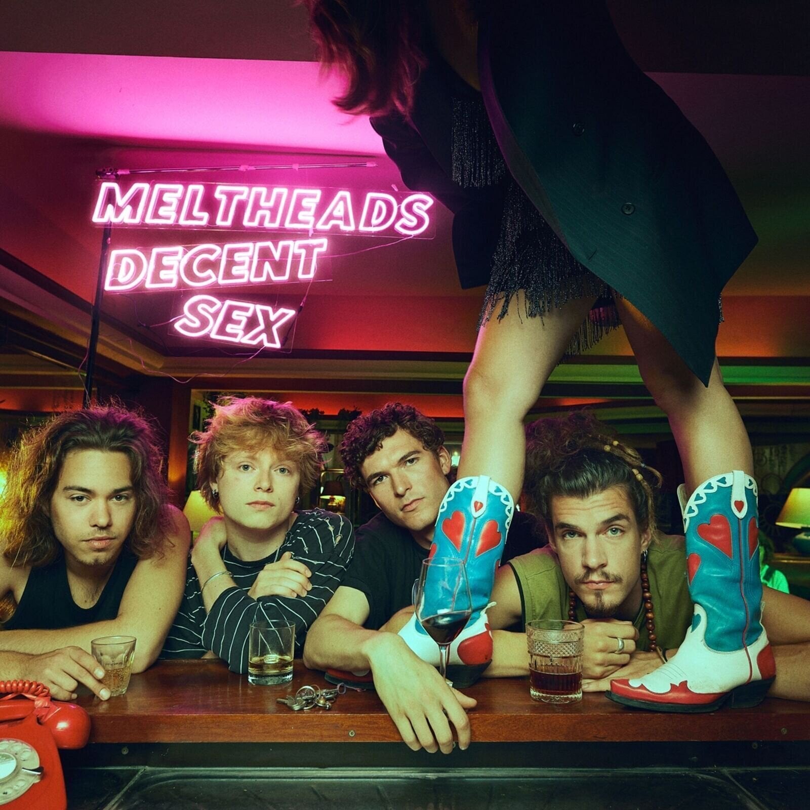 LP ploča Meltheads - Decent Sex (Transparent Magenta Coloured) (LP)