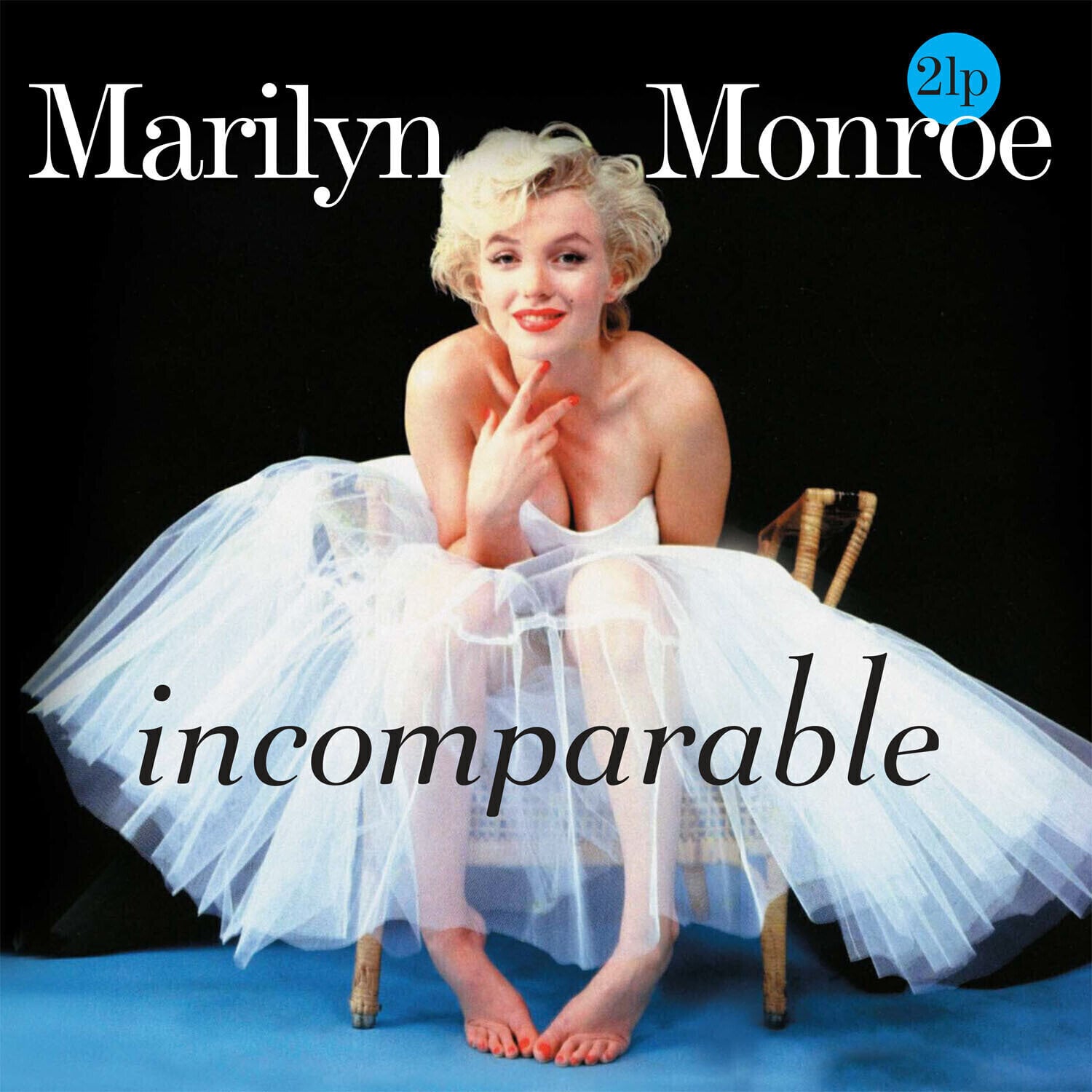 Vinyl Record Marilyn Monroe - Incomparable (Reissue) (Transparent Blue Coloured) (2 LP)