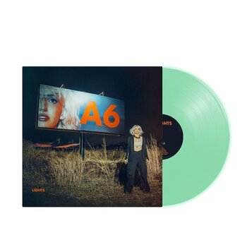 Vinyl Record Lights - A6 (Limited Edition) (Glow In The Dark Green Coloured) (LP) - 1