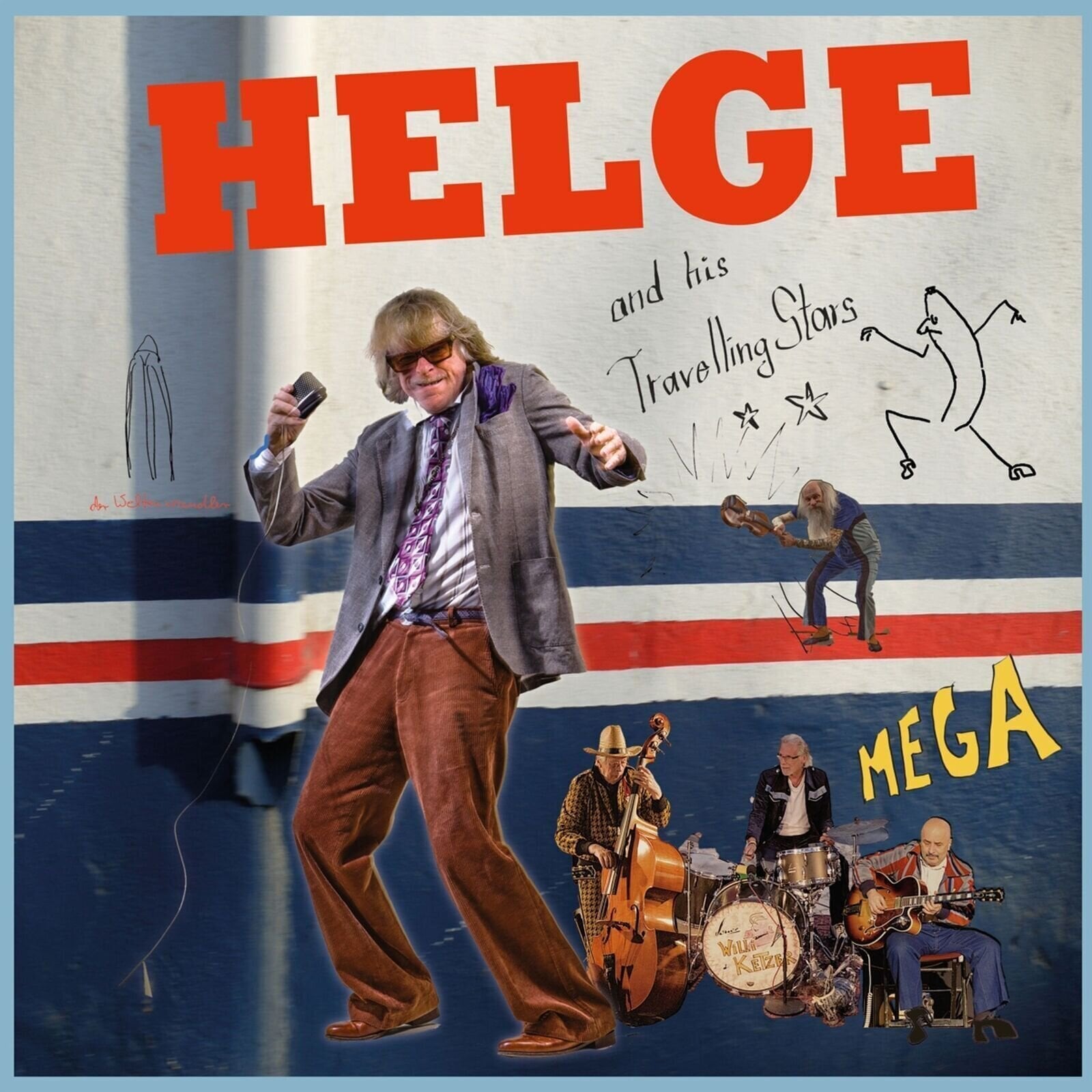 Vinylskiva Helge And His Travelling Stars - Live In Graz (Limited Edition) (LP)