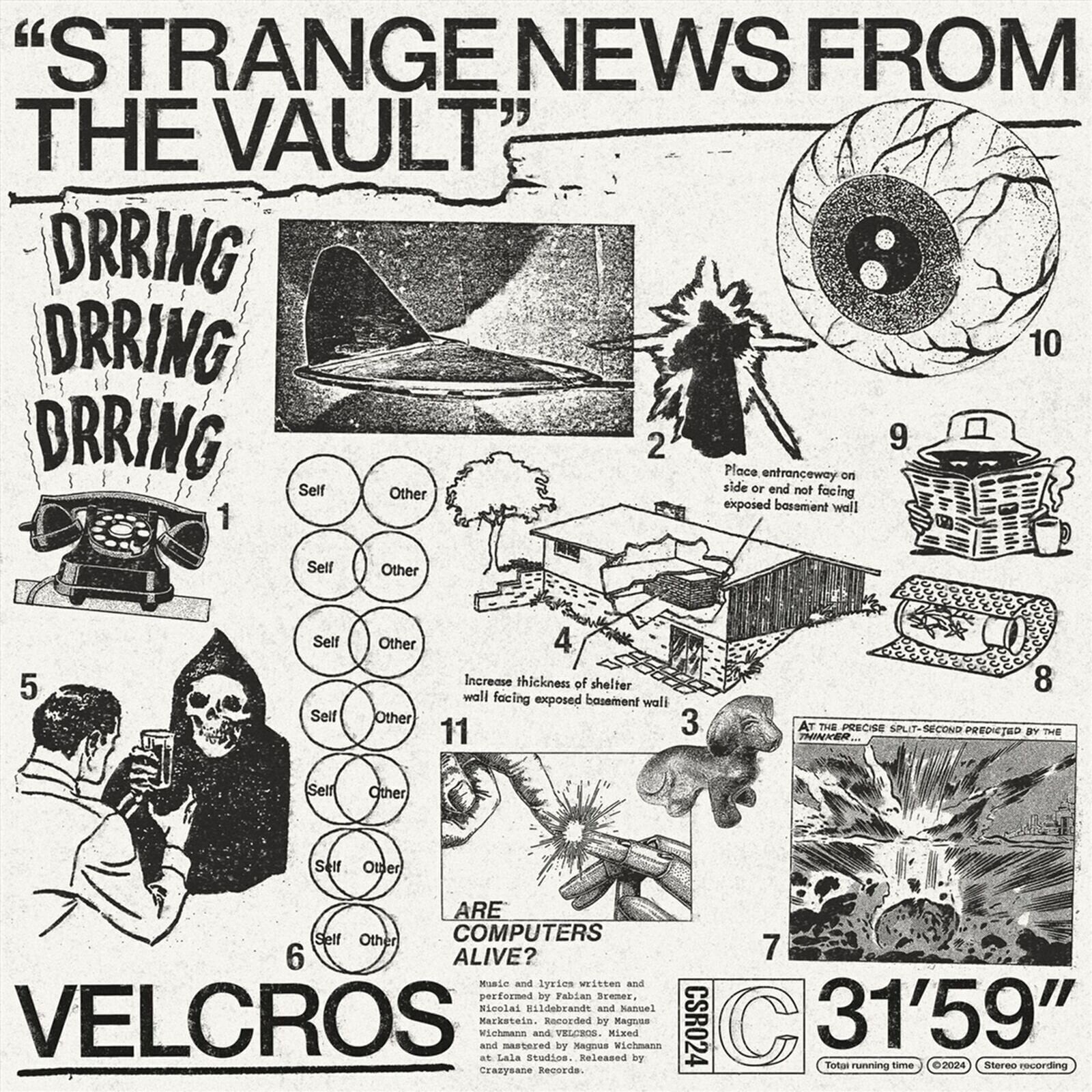 Disc de vinil VELCROS - Strange News From The Vault (Limited Edition) (LP)