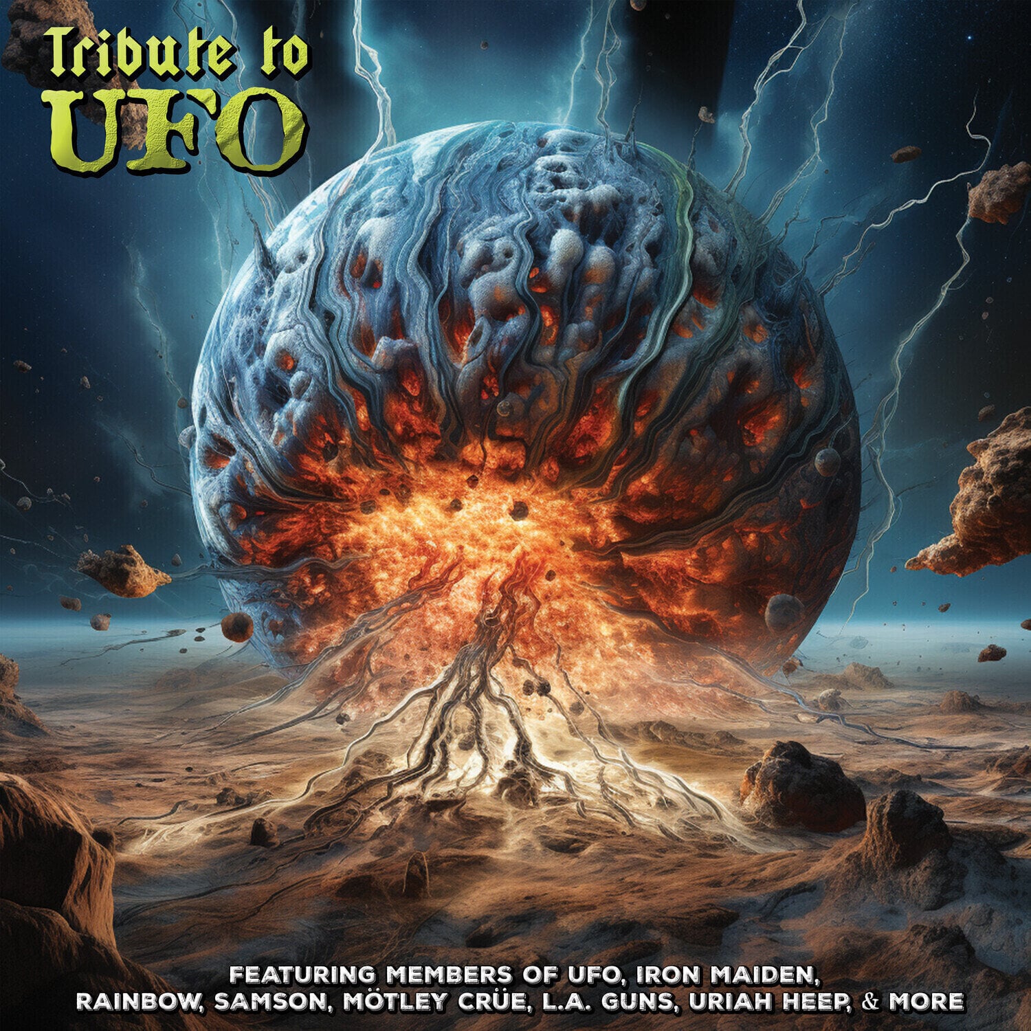 Disco de vinil Various Artists - Tribute To UFO (Limited Edition) (Opaque Red Coloured) (LP)