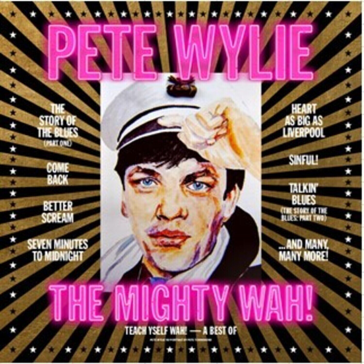 Vinyl Record Pete Wylie - Teach Yself WAH! - A Best of Pete Wylie & The Mighty WAH! (2 LP)