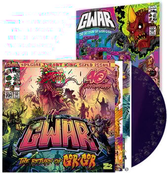 Disque vinyle Gwar - The Return Of Gor-Gor (Limited Edition) (Purple Zoetrope Coloured) (EP) - 1