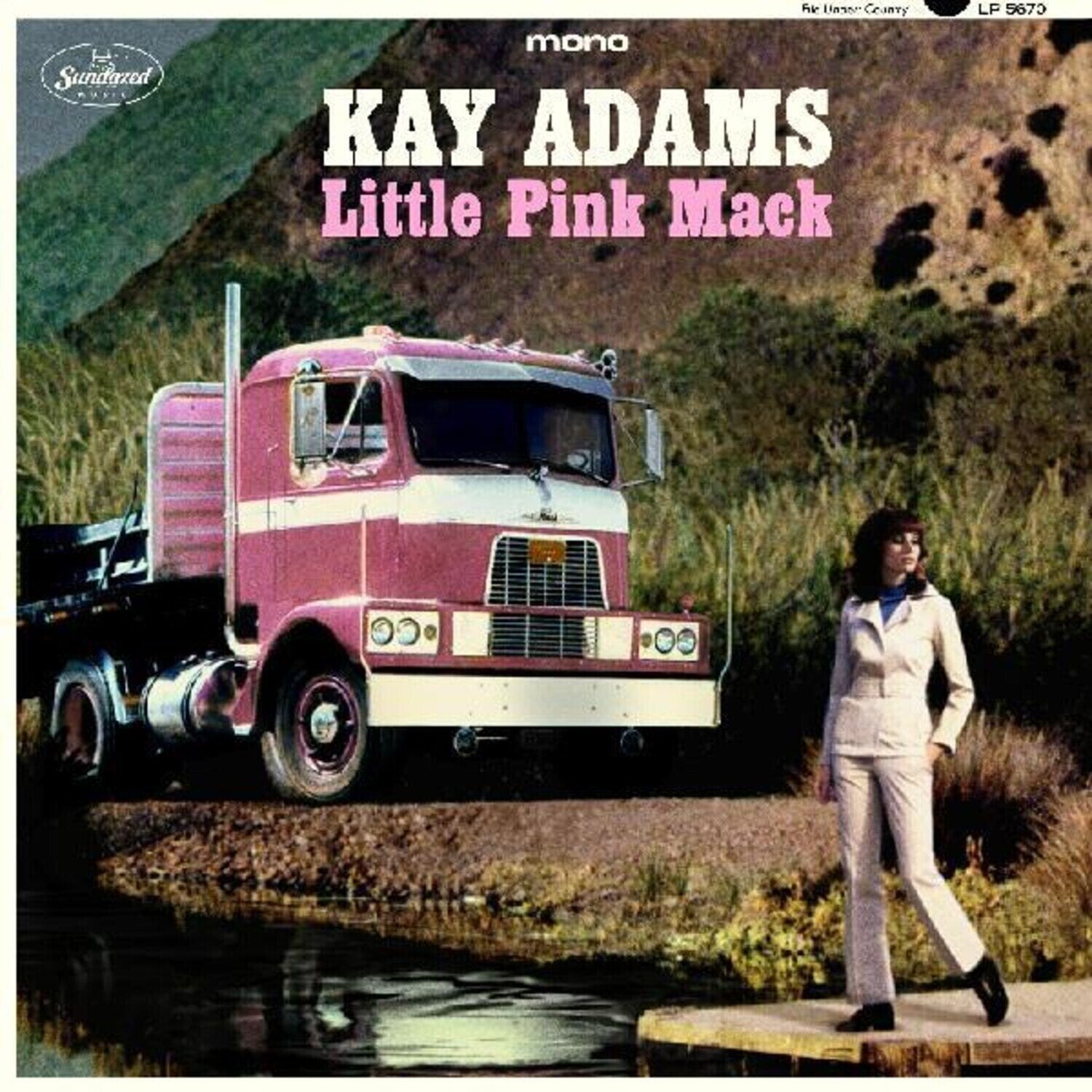 Schallplatte Kay Adams - Little Pink Mack (Pink Coloured) (LP)