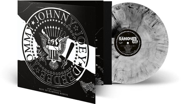 Disco de vinil Various Artists - Marc Urselli's Best Of Ramones Redux (Limited Edition) (Black Marbled /Grey Coloured) (LP) - 1