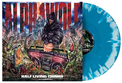 LP ploča Alpha Wolf - Half Living Things (Limited Edition) (Light & Dark Blue Corona Coloured) (LP) - 1