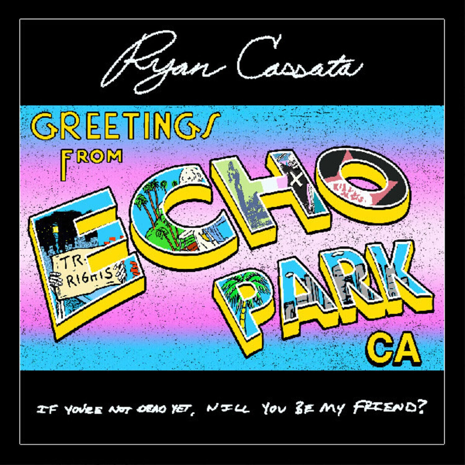 LP plošča Ryan Cassata - Greetings From Echo Park (Blue Coloured) (LP)