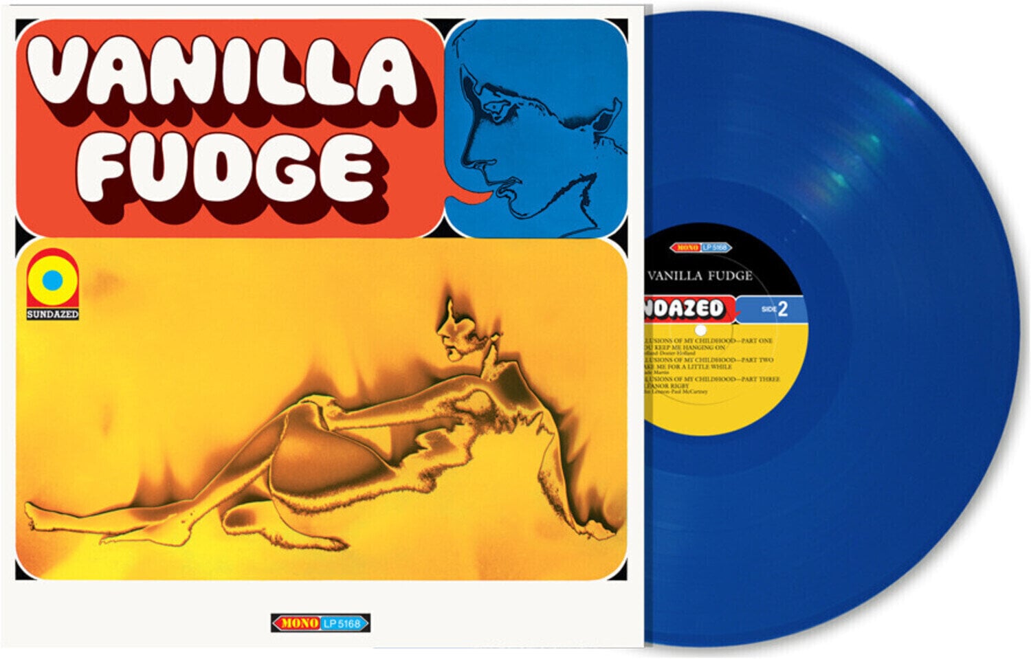 Vinyl Record Vanilla Fudge - Vanilla Fudge (Reissue) (Blue Coloured) (LP)