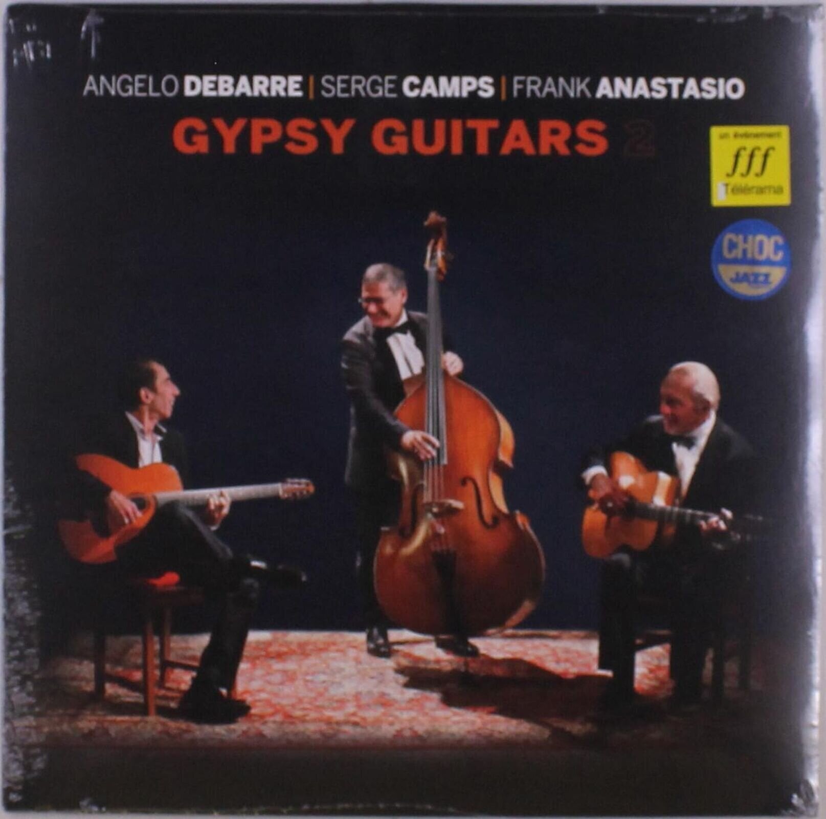 Vinyl Record Angelo Debarre & Serge Camps & Frank Anastasio - Gypsy Guitars 2 (LP)