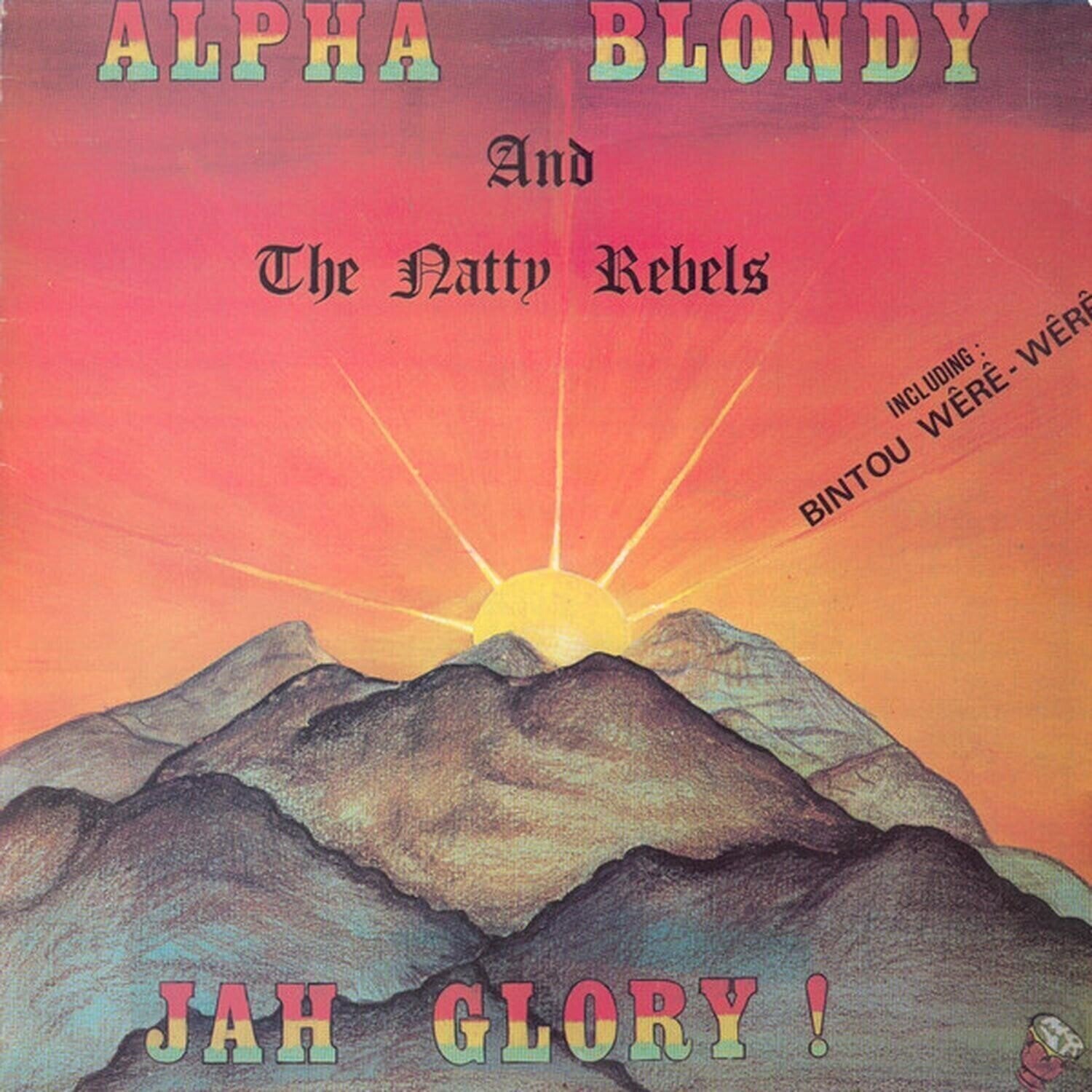 Vinyl Record Alpha Blondy & The Natty Rebels - Jah Glory (LP)