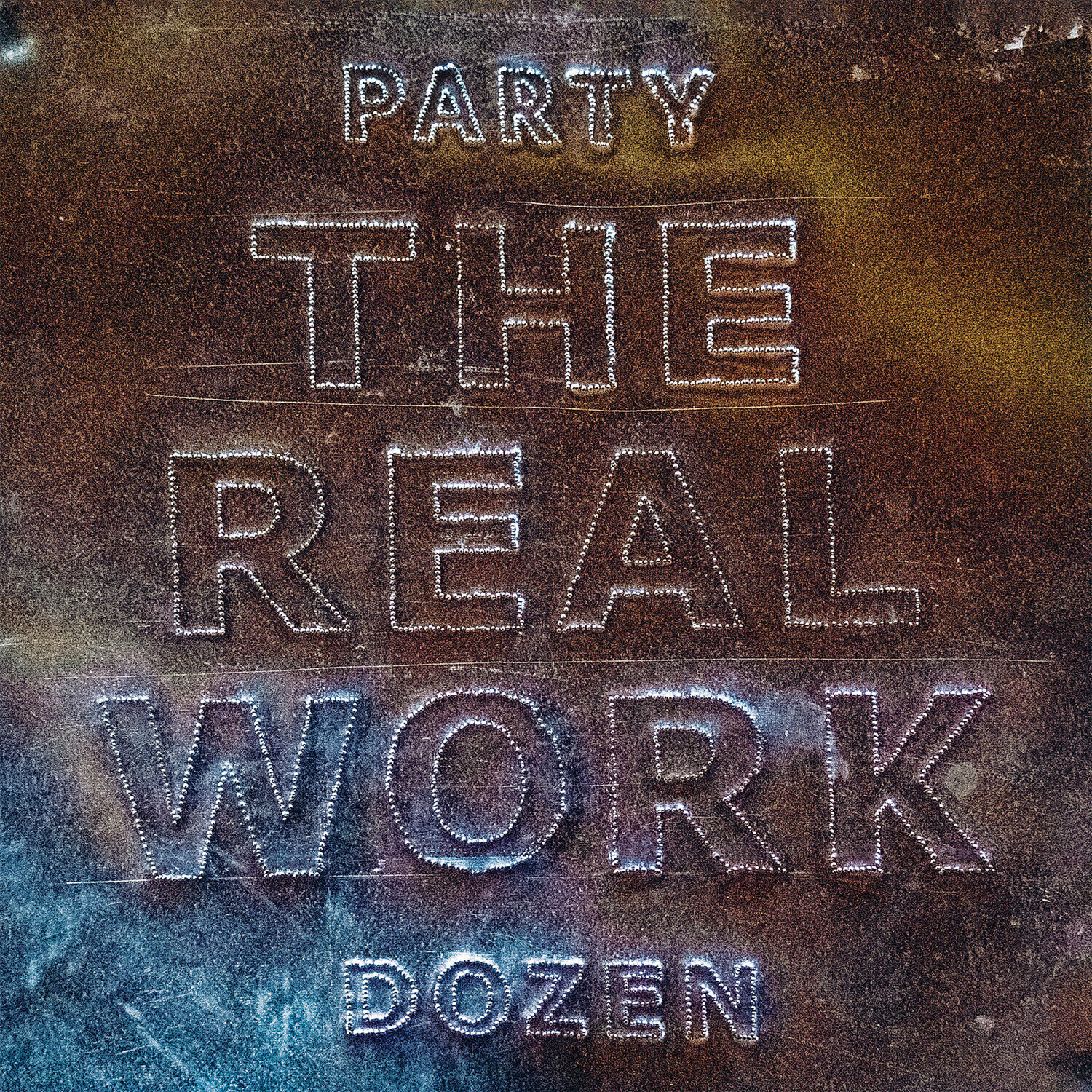 Vinyl Record Party Dozen - The Real Work (Limited Edition) (Metallic Silver Coloured) (LP)