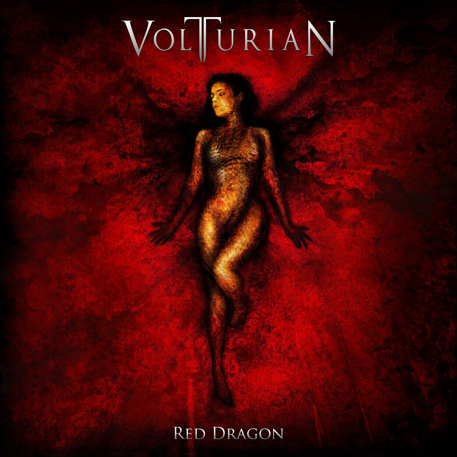 Vinyl Record Volturian - Red Dragon (Limited Edition) (LP)