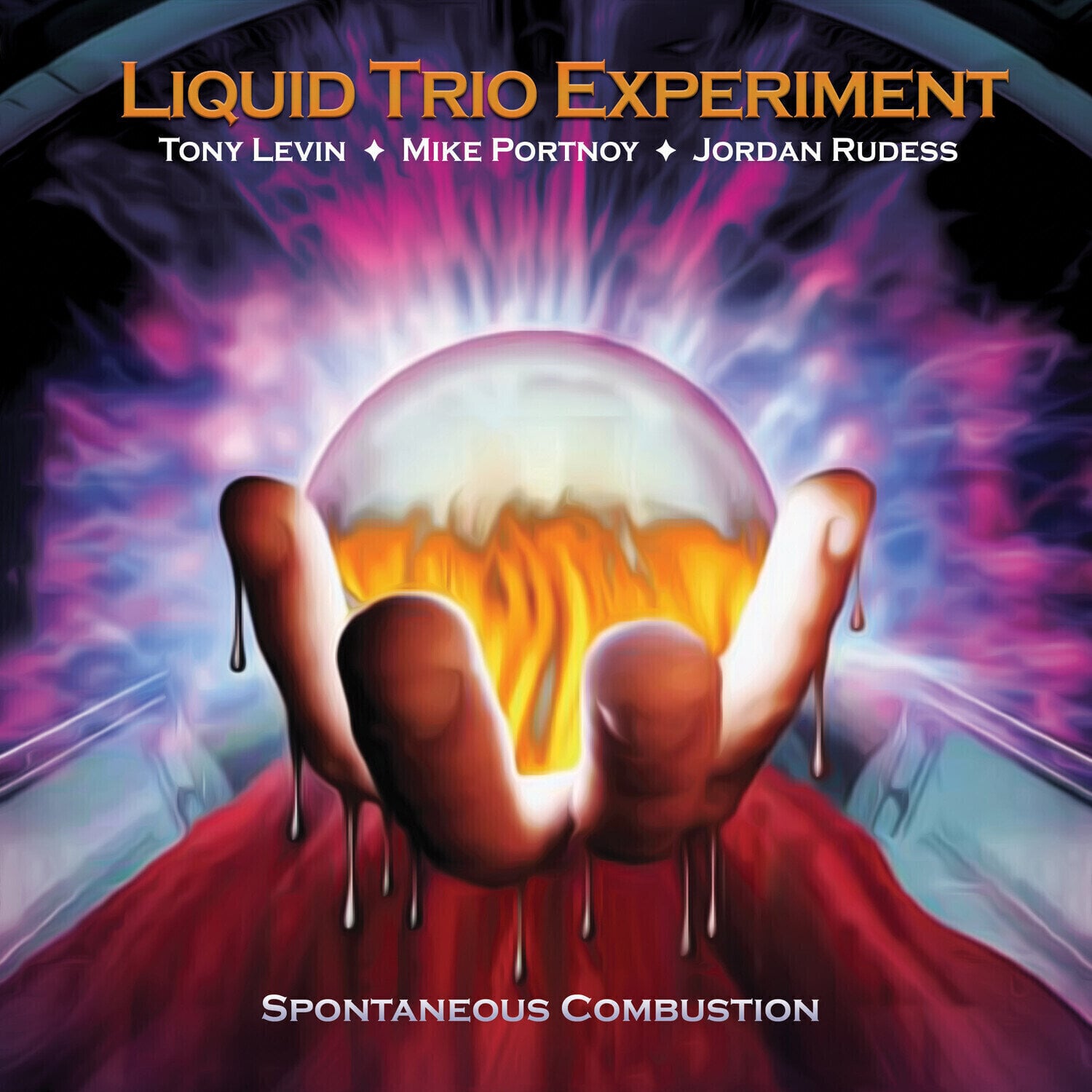 Vinyl Record Liquid Trio Experiment - Spontaneous Combustion (Limited Edition) (Blue Coloured) (2 LP)