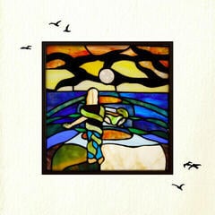 Vinyl Record Naima Redina-Bock - Giant Palm (Limited Edition) (Orange Coloured) (LP)