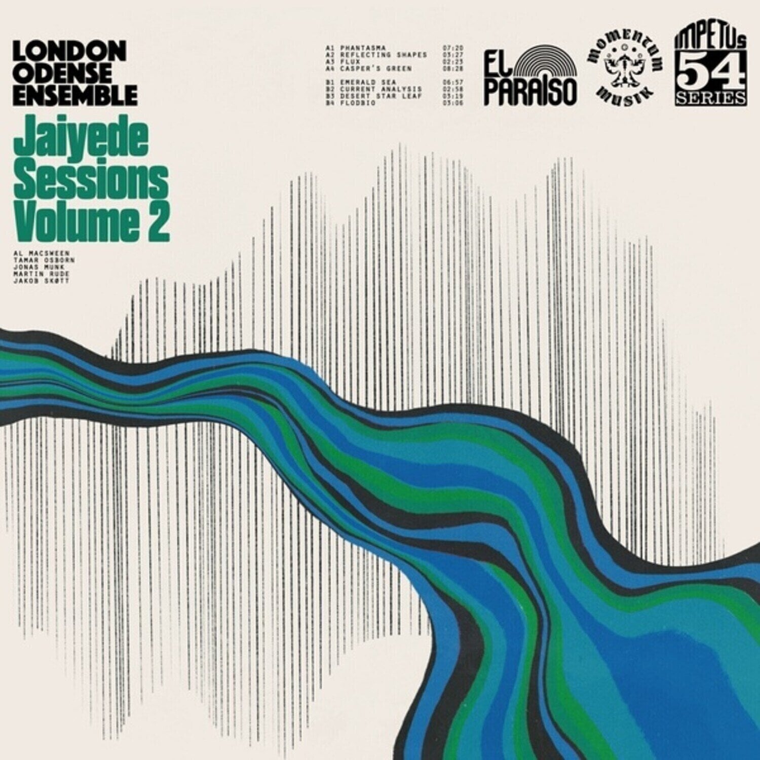 LP ploča London Odense Ensemble - Jaiyede Sessions Volume 2 (LP)