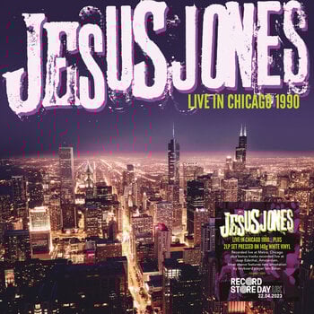 Vinyl Record Jesus Jones - Live In Chicago 1990 (White Coloured) (2 LP) - 1