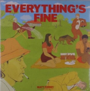 Vinylplade Matt Corby - Everything's Fine (Limited Edition) (Opaque White Coloured) (LP) - 1