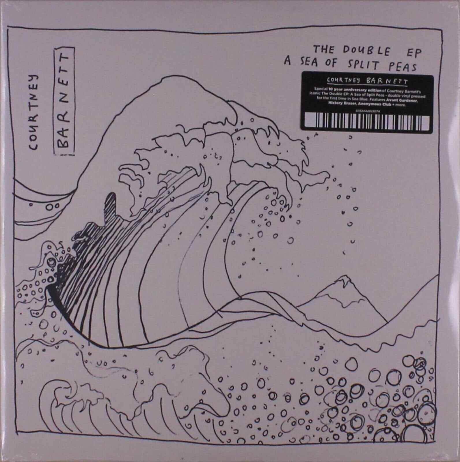 Disco de vinilo Courtney Barnett - The Double EP: A Sea Of Split Peas (10th Anniversary) (2 LP)
