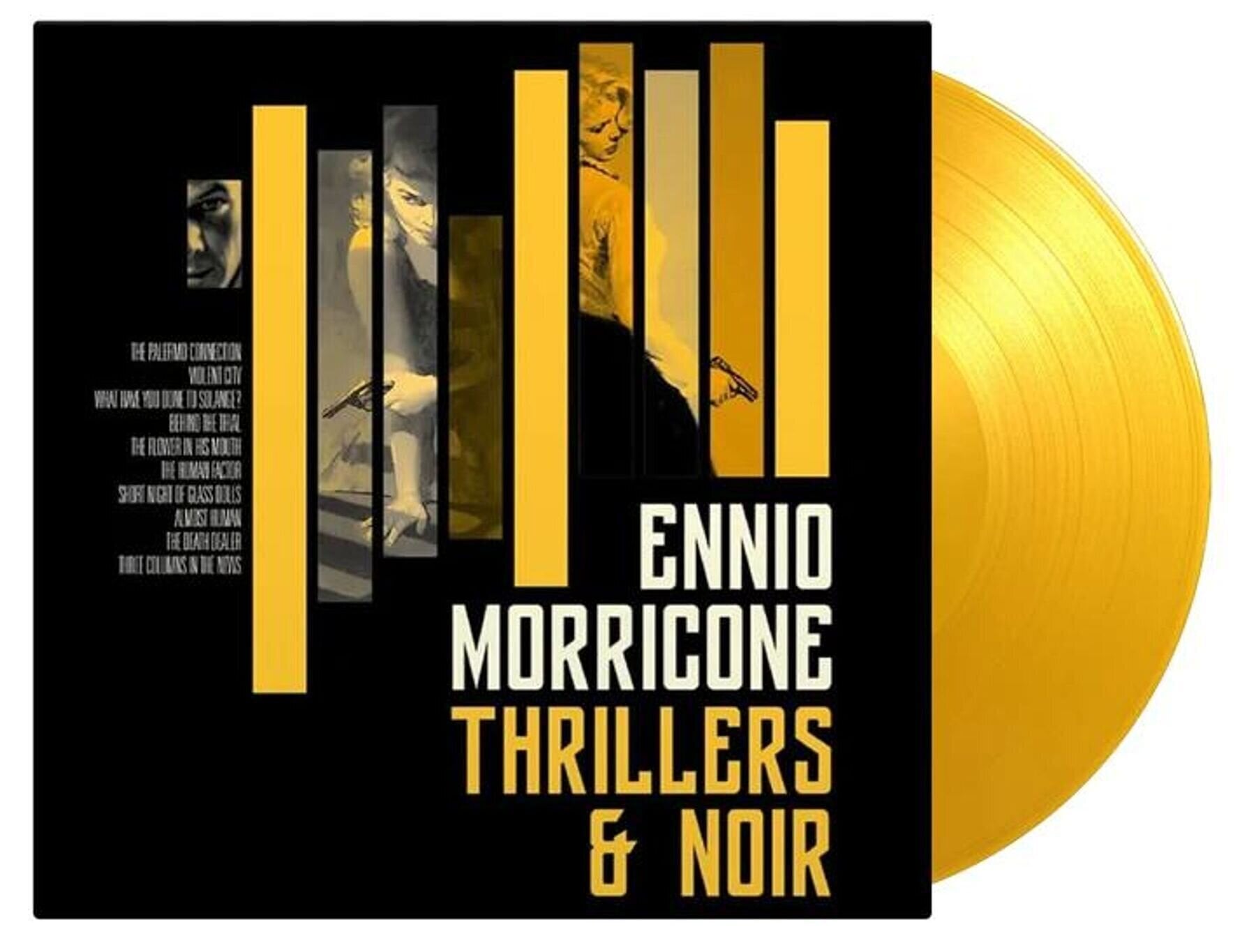 LP plošča Ennio Morricone - Thrillers & Noir (Clear Yellow Coloured) (LP)