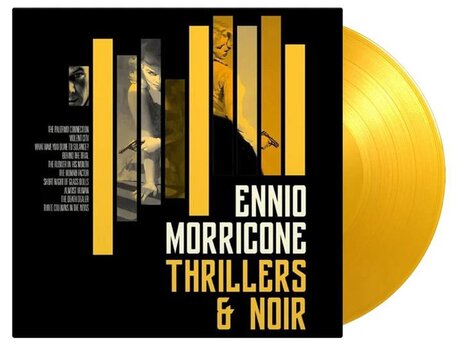LP plošča Ennio Morricone - Thrillers & Noir (Clear Yellow Coloured) (LP) - 1