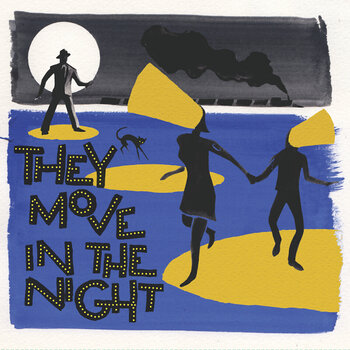 Vinylplate Various Artists - They Move In The Night (Purple/Yellow Splatter Purple Sea Coloured) (LP) - 1