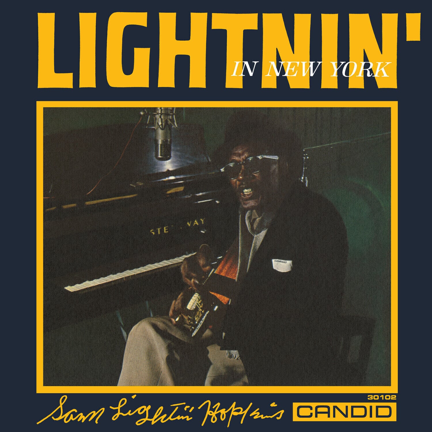 Vinyl Record Lightnin' Hopkins - Lightnin' In New York (Reissue) (180 g) (LP)
