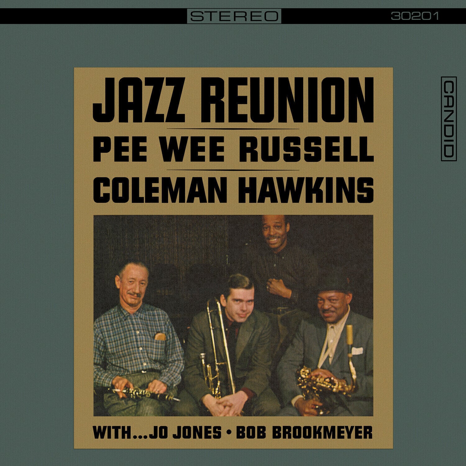 Vinyl Record Pee Wee Russell & Coleman Hawkins - Jazz Reunion (Reissue) (LP)