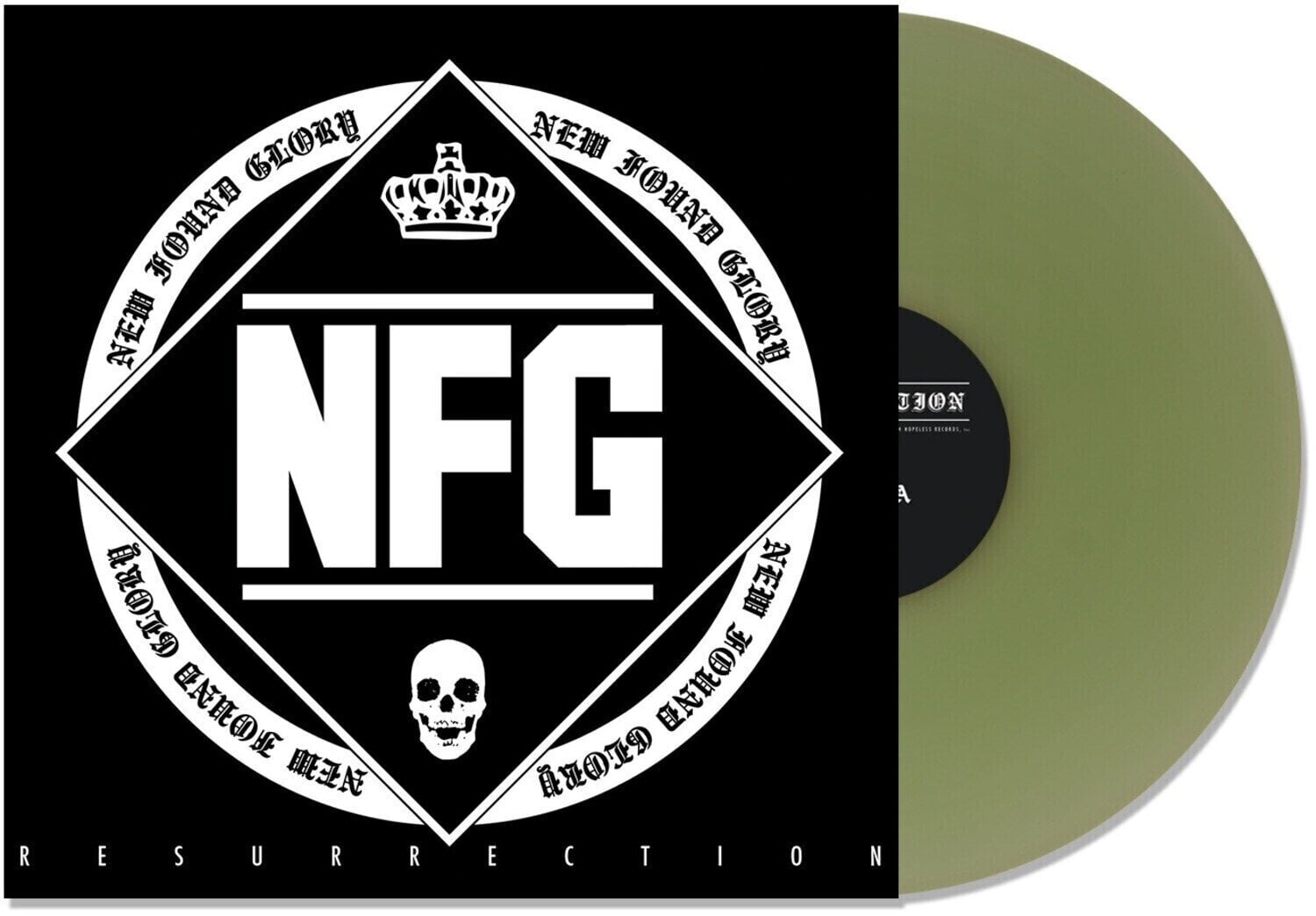 Vinyl Record New Found Glory - Resurrection (Green Coloured) (LP)