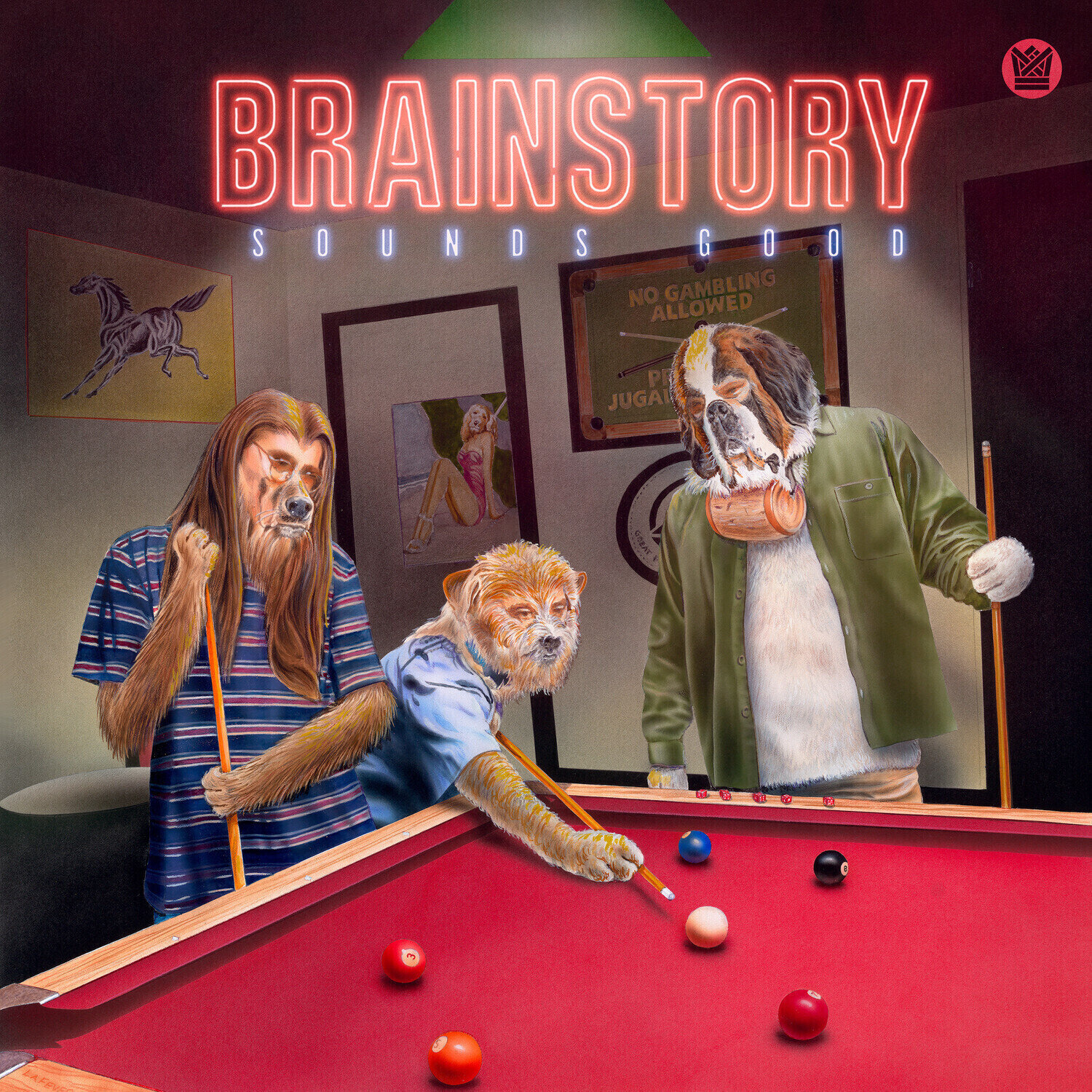 Δίσκος LP Brainstory - Sounds Good (Limited Edition) (Green Felt Coloured) (LP)