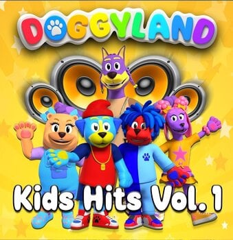 Vinylskiva Doggyland - Kids Hits Vol.1 (Coloured) (LP) - 1