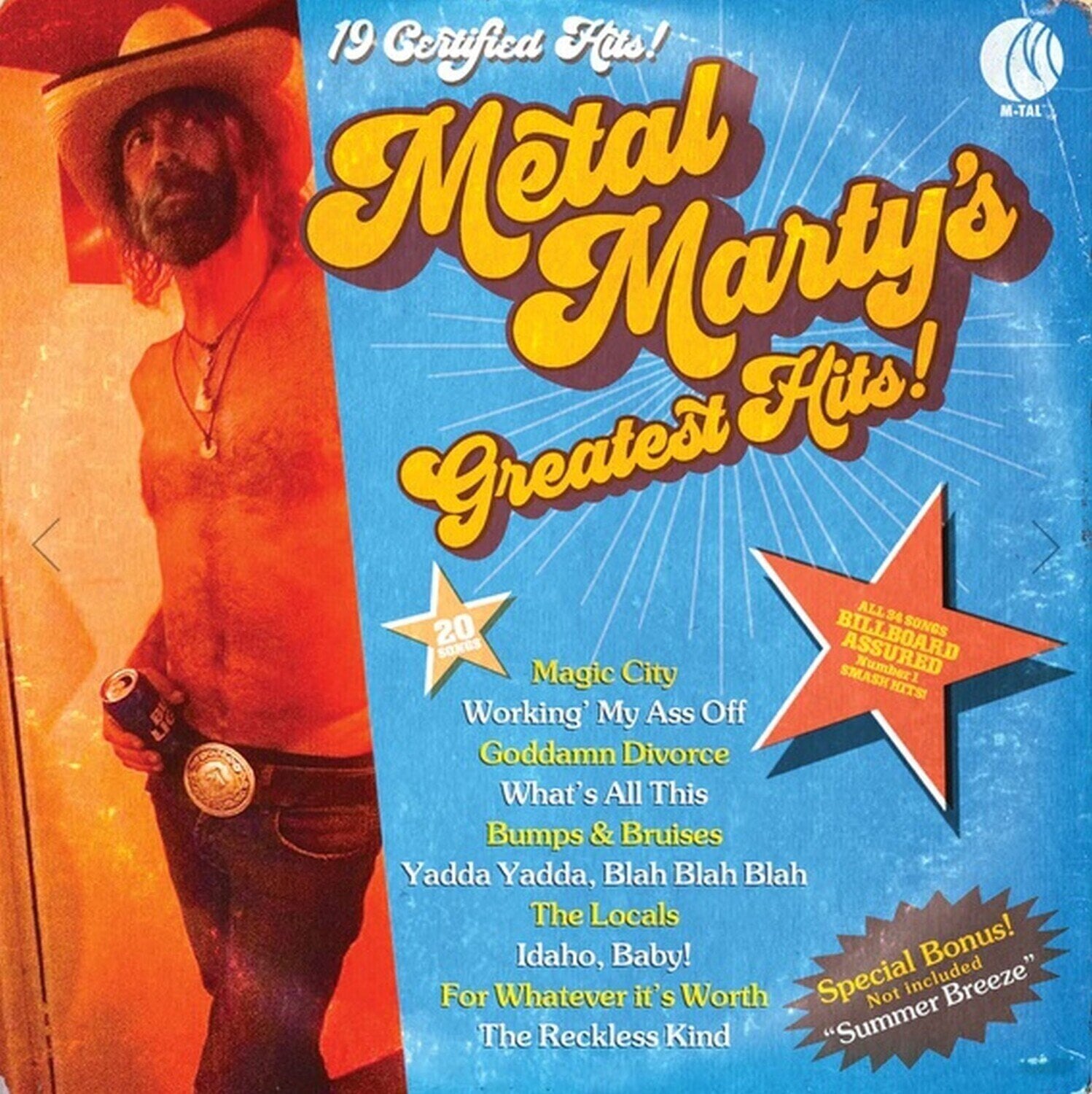 LP Metal Marty Chandler - Metal Marty's Greatest Hits (Deluxe Edition) (LP)