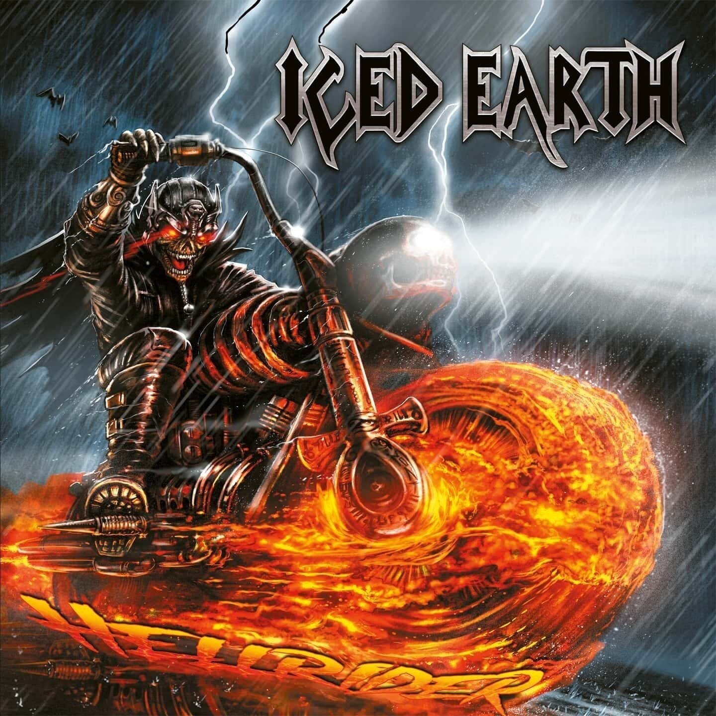 Disco de vinil Iced Earth - Hellrider (Limited Edition) (Gold Coloured) (EP)