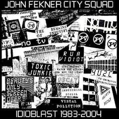 Vinyl Record John Fekner City Squad - Idioblast 1983-2004 (2 LP)