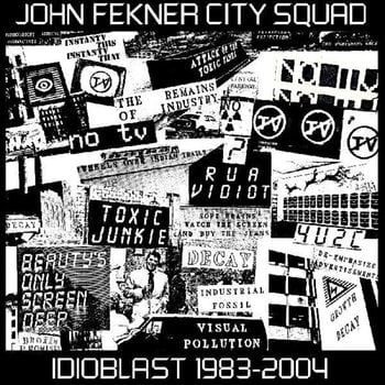 Vinyl Record John Fekner City Squad - Idioblast 1983-2004 (2 LP) - 1