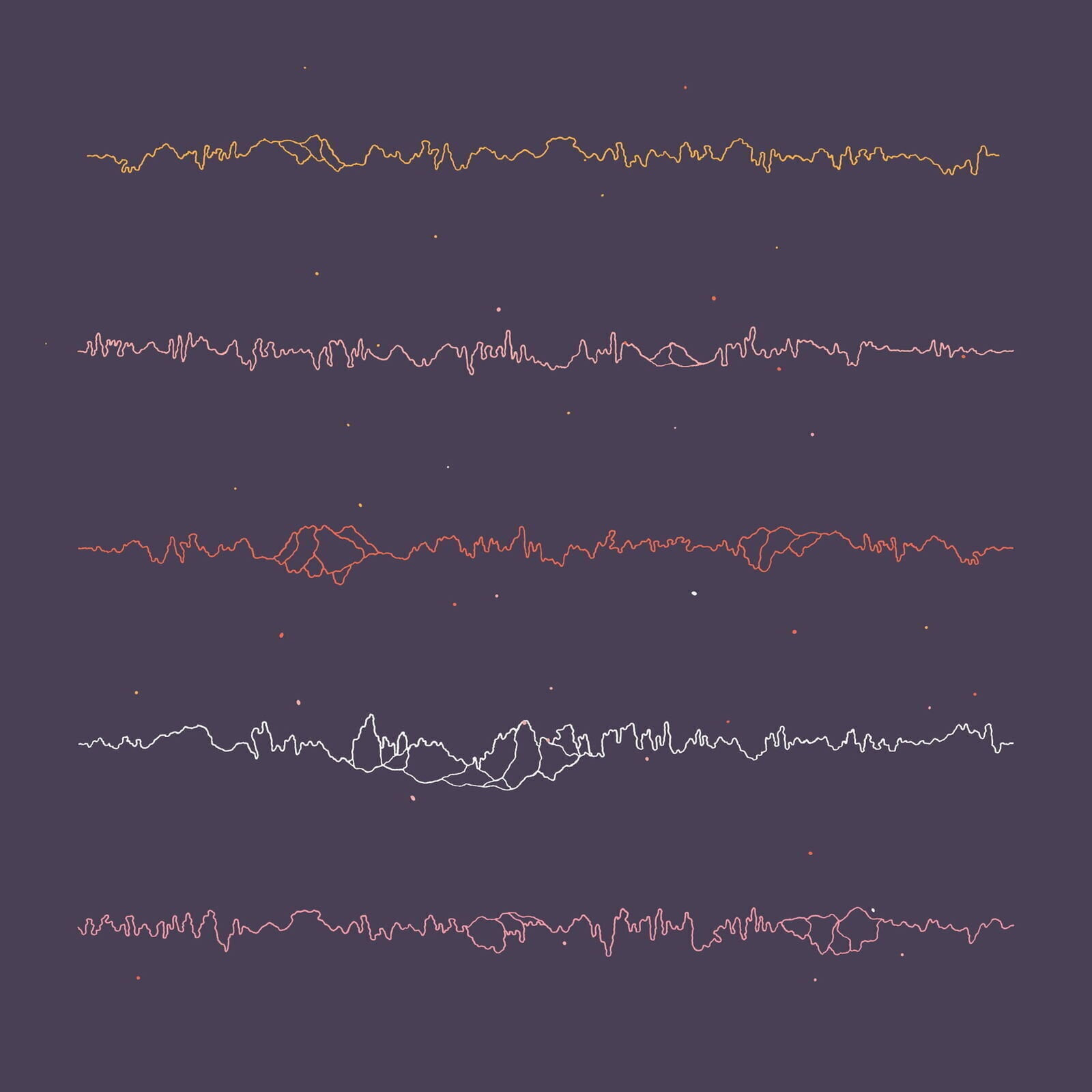 Disco de vinilo Oneida - Romance (Red Transparent Coloured) (2 LP)