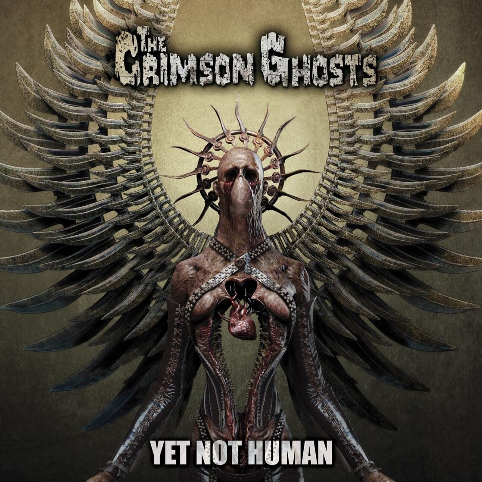 Vinyl Record The Crimson Ghosts - Yet Not Human (Limited Edition) (Coloured) (LP)