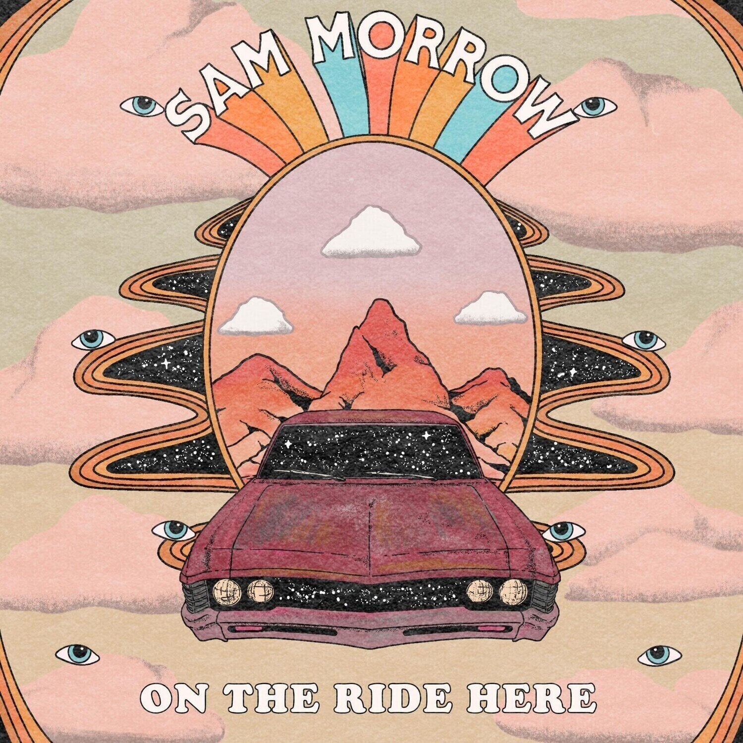 Vinyl Record Sam Morrow - On The Ride Here (Opaque White Coloured) (LP)