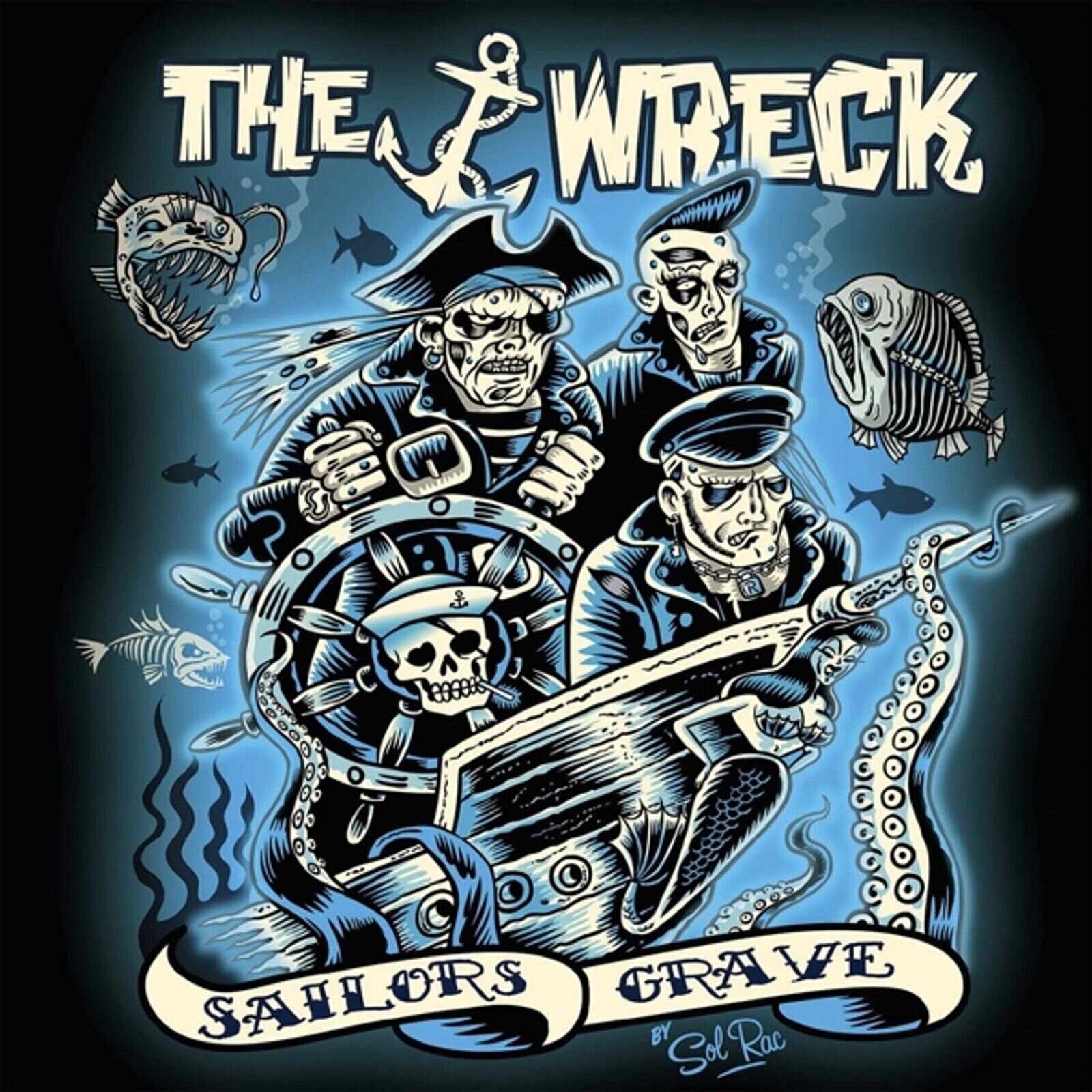 Disco de vinil The Wreck - Sailors Grave (Blue Translucent Coloured) (LP)
