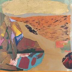 Vinyl Record Michael Nau - Michael Nau & The Mighty Thread (Limited Edition) (Blue Coloured) (LP + 7")